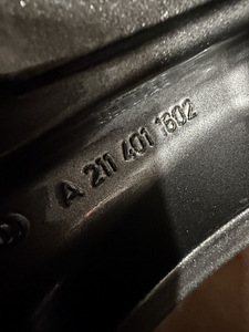 17" оригинальные диски Mercedes-Benz 5x112 (как новые) (8 фото из 9)