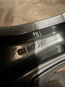 17" оригинальные диски Mercedes-Benz 5x112 (как новые) (9 фото из 9)