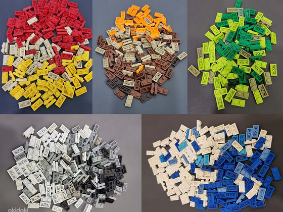 LEGO 2x1 klotsid