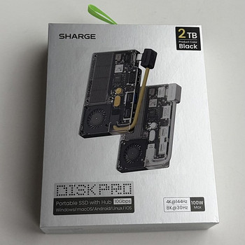 Sharge Disk Pro 2TB , Black/Yellow