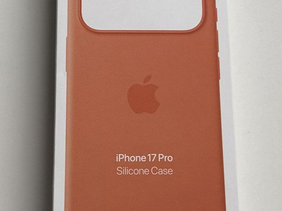 Apple iPhone 17 Pro Silicone Case with Magsafe , Orange