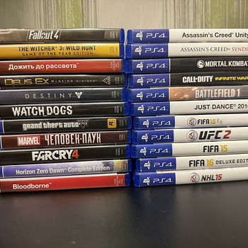 Игры для PS 4 (цены игр в описании)