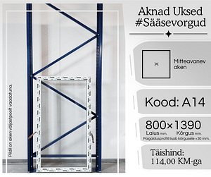PLASTIKAKNAD 800×1390 (№ A14) KINNINE AKEN (1 foto / 9)