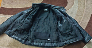 Vintage motorcycle leather jacket (3 foto / 4)