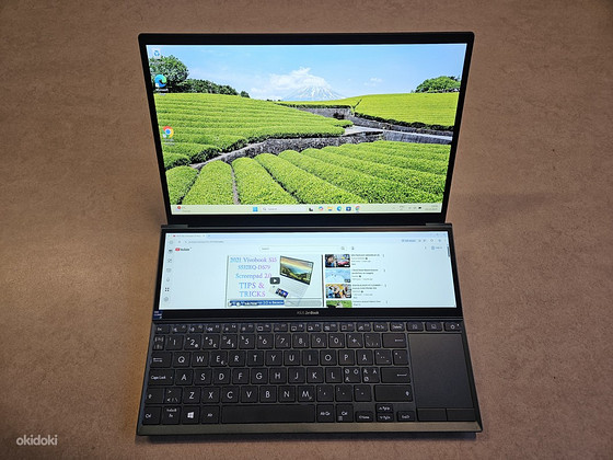 ASUS Duo UX482E 14,0+12,5 LCD Touch i7-1165G7 32GB 512GB