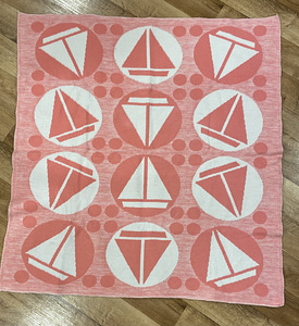 Vintage flanelltekk (NSVL, 1960–1970ndad) (2 foto / 2)