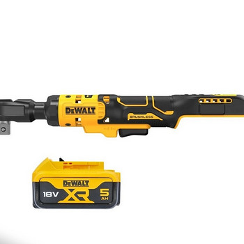 Аккумуляторный ключ с трещоткой Dewalt DCF512N + 5ah