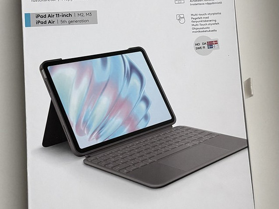Logitech Combo Touch Keyboard iPad Air 11 , Oxford Grey