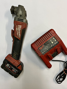 Akunurklihvija Milwaukee M18 CAG125X + laadija (3 foto / 5)
