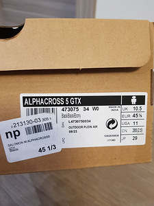 Salomon Alphacross 5 GTX M 473075, 45 s. (5 foto / 5)