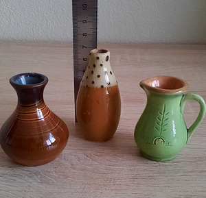 Vintage Eesti keraamilised vaasid (6 foto / 6)