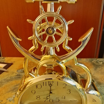Ankkuri herätys kello vintage Quartz Rhythm