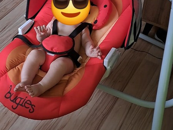 Caretero Bugies punane VOODI-KIIK