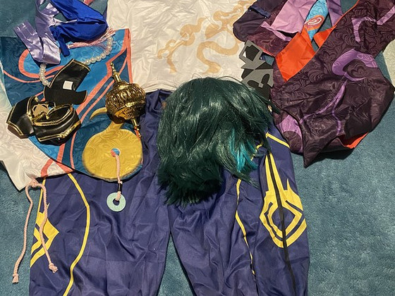 Anime cosplay разные костюмы