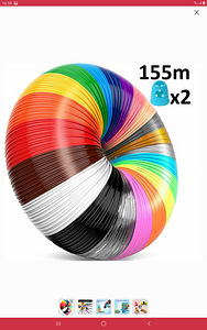 3D-pliiatsid plastiku jaoks 155 m (2 foto / 5)