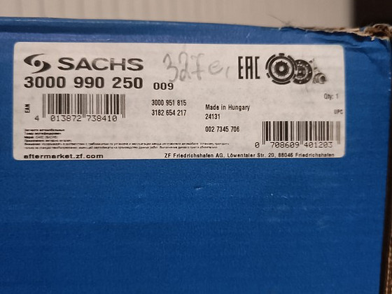 Volvo uus Sachs sidurikomplekt