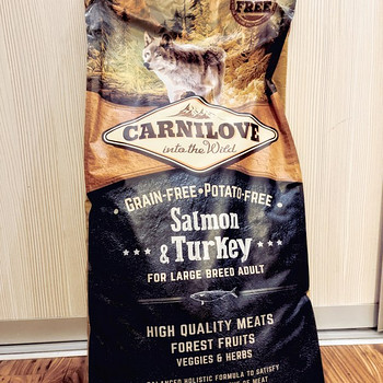 Carnilove Salmon & Turkey для взрослых собак крупных пород