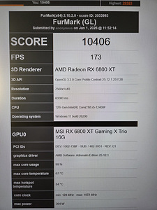 Msi RX 6800 XT Gaming X Trio 16GB (6 foto / 7)