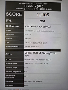 Msi RX 6800 XT Gaming X Trio 16GB (7 foto / 7)