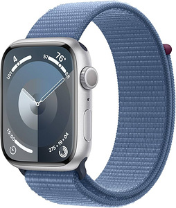 Apple Watch Series 9 GPS 45мм серебристый алюминий (1 фото из 3)