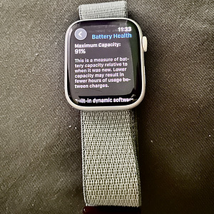 Apple Watch Series 9 GPS 45мм серебристый алюминий (3 фото из 3)