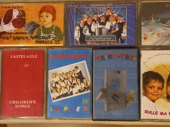 Kassetid,CD,DVD.