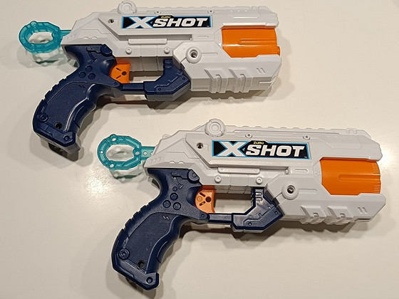 Пистолеты X-shot, 2 штуки