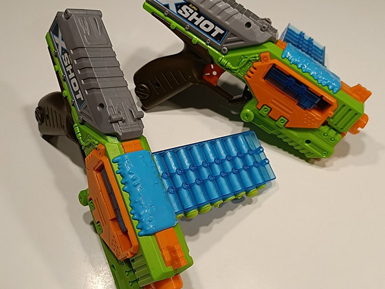 Пистолеты X-shot, 2 штуки