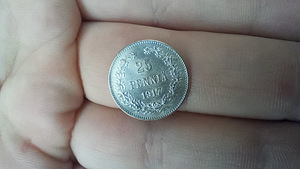 25 penni 1917 unc (1 foto / 2)