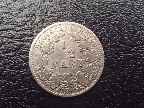 1/2 mark 1905 unc