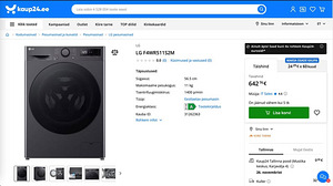 LG F4WR511S2M pesumasin (8 foto / 8)