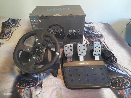 Продается рулевой комплект для Xbox One / ПК Logitech G920