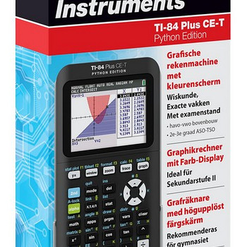 TI-84 Plus CE-T Python Edition (UUS) graafikukalkulaator