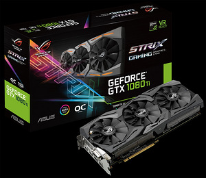 ASUS ROG Strix GeForce GTX 1080 Ti OC 11GB (1 foto / 4)