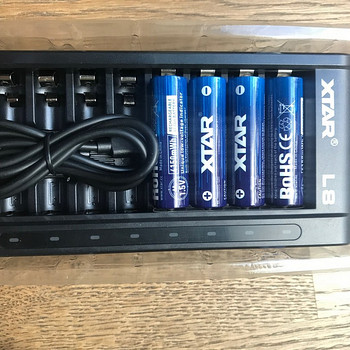 Батарейки 1.5V 2500mAh AA Lithium и зарядное устройство, новые