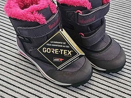 Новые теплые зимние сапоги Timberland core-tex, размер 25.
