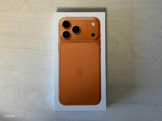 Apple iPhone 17 Pro Max Cosmic Orange 256GB uus, garantii