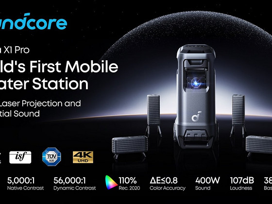 Soundcore Nebula X1 Pro 4K Projector Mobile Theater Station
