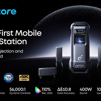 Soundcore Nebula X1 Pro 4K Projector Mobile Theater Station