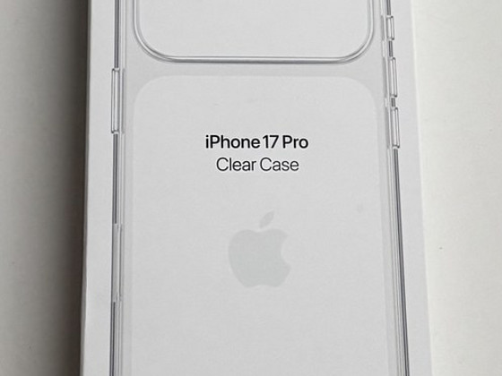 Apple iPhone 17 Pro Clear Case with MagSafe