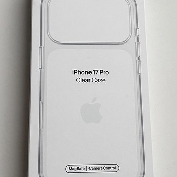 Apple iPhone 17 Pro Clear Case with MagSafe