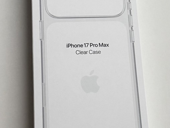 Apple iPhone 17 Pro Max Clear Case with MagSafe