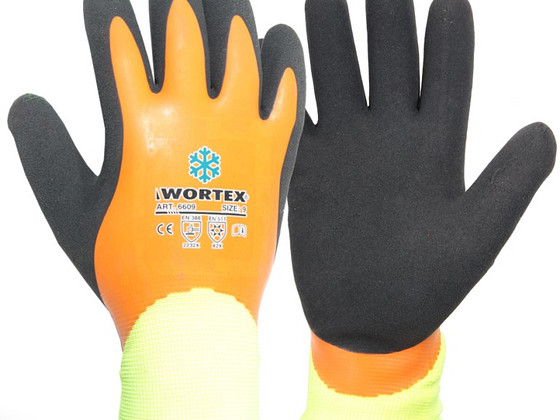 Зимние перчатки Wortex 12 пар