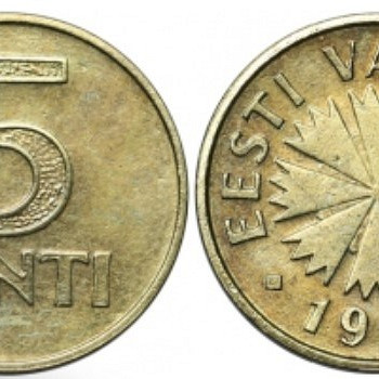 Rukkilill 5 senti 1991
