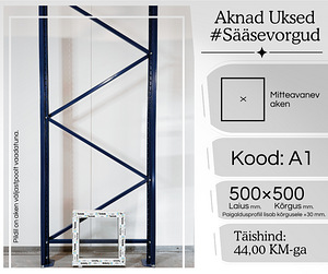PLASTIKAKNAD 500×500 (№ A1) KINNINE AKEN (1 foto / 9)