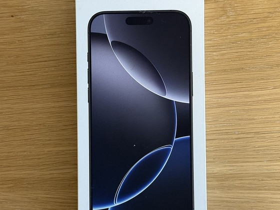 Apple iPhone 16 Pro Max Black Ti 256GB heas korras. Aku 90%