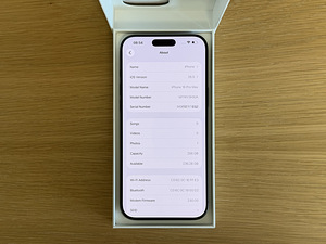 Apple iPhone 16 Pro Max Black Ti 256GB heas korras. Aku 90% (8 foto / 9)