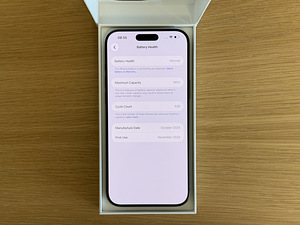 Apple iPhone 16 Pro Max Black Ti 256GB heas korras. Aku 90% (9 foto / 9)