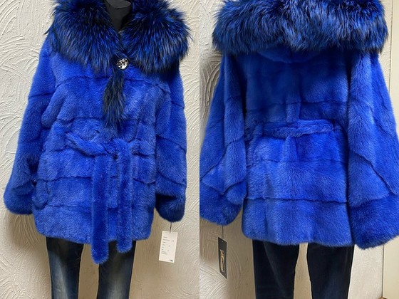 Новая норковая шуба куртка размер S M L XL