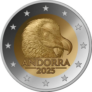 2 евро Андора 2025 (1 фото из 3)
